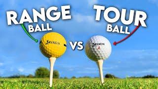 THE TRUTH: Range Balls VS Regular Golf Balls