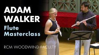 Adam Walker Flute Masterclass