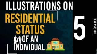 Illustration on Residential Status of an Individual