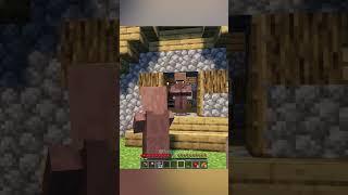 Minecraft Villagers Are Cheating #minecraft #villager #grox