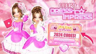 *NEW* EVERY ROBLOX DRESS TO IMPRESS CODE IN 2024 (WORKING!) || mxddsie 