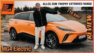 MG4 Electric (2024) Unser Fahrbericht zum Trophy Extended Range mit 710 km Reichweite! Review | Test