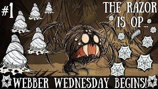 Webber (REWORKED) Wednesday - A Silky New Adventure! [Don't Starve Together]