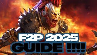 BEST START IN 2025 !! ULTIMATE F2P STARTER GUIDE Raid Shadow legends