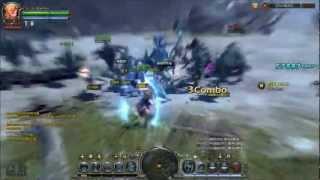 Dragon Nest: Level 50 Barbarian Solo Gameplay (T3)