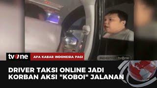 Driver Taksi Online Ditodong Senjata dan Diancam Sopir Mobil di Tol | AKIP tvOne