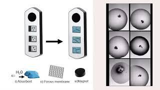 Robotic pill that samples biomarker in the gut