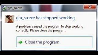 gta_sa.exe has stopped working ERROR FIX (San Andreas) 2017 T.Z Toufik