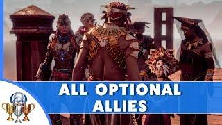 Horizon Zero Dawn - All Optional Allies Joined -How to Get All Optional Allies For Defense