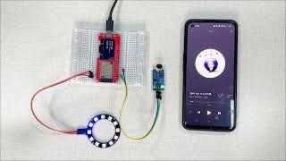 How to make a sound activated counting light by ESP32
