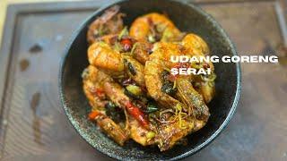 Udang Goreng Serai  Kak Yan.