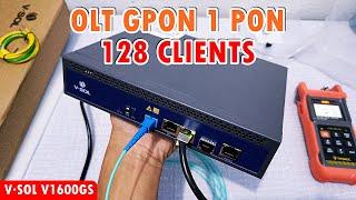 Review OLT GPON VSOL V1600GS 1 PON SFP 8dB | Serupa JoLink, Fujitomo, Global, Bukan HSGQ