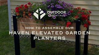 How to Assemble Our Haven Elevated Garden Planters