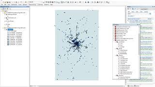 Building a statistical dataset from raster and point data in ArcGis