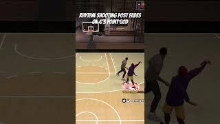 Rhythm Shooting Post Fade on 6’3 Point God in NBA 2K25 #nba2k25 #2kcommunity