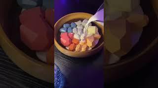 ASMR | Weird Cereal | Wood Soup Series | Pouring Milk | #shorts