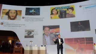 Kaz Hirai sees his own Internet Memes CES 2016