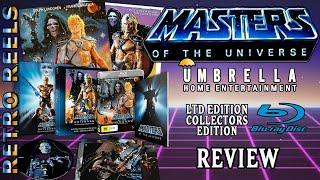 Masters of the Universe (1987) Ltd Edition Collectors Blu-ray Unboxing & Review Umbrella Ent