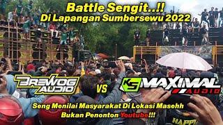 BATTLE BREWOG VS K5 MAXIMAL DI LAPANGAN SUMBERSEWU