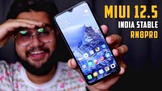 Redmi Note 8 Pro MIUI 12.5 India Stable Android 11 Update  Top Features in MIUI 12.5 