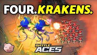 FOUR KRAKENS IN ONE GAME | Battle Aces Gameplay