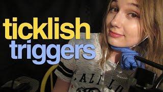 ASMR Ticklish Triggers | Intensely Close Whisper & Kisses | Mic Blowing | Electric Razor | Gloves
