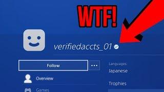 ABANDONED VERIFIED PS4 ACCOUNTS EASTEREGG!