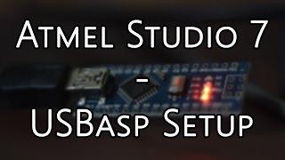 Atmel Studio 7 Tutorial - Setup USBasp | AVR ISP MKII [China] Programmer | external tool | win