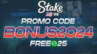 Stake US Promo Code $25 Stake Cash and 250.000 Gold Coins : BONUS2024