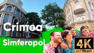 4K Video | Simferopol walking tour | Crimea