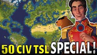 Civ 6 | All 50 Civs, True Start Earth, 60k Special! (#1 Sid Meier Gran Colombia Civilization VI)