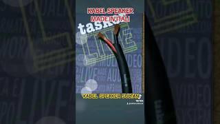 KABEL SPEAKER SULTAN, HIGH QUALITY, Merk "TASKER" Type C 276 uk.2x2,50  - made in ITALI