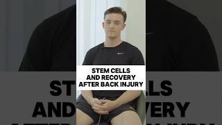 Stem Cells and Recovery after Back Injury #shorts #stem #cell