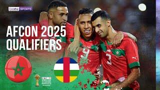 Morocco vs Central Africa Republic | AFCON 2025 Qualifiers HIGHLIGHTS | 12/10/24 | beIN SPORTS USA