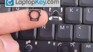 Individual Laptop Keyboard Keys HP Compaq Pavillion Fix Repair Installation Guide