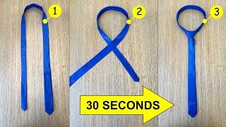 how to tie a tie (Windsor knot)