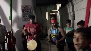 7 Muharram ka dhol Tasha dangle tasha best dangle at night  || Muharram ka  night Juloos