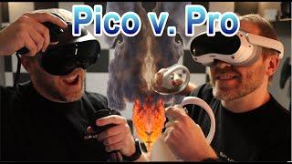 Quest Pro vs. Pico 4 - Image Quality, Lens, FOV and Comfort Comparisons