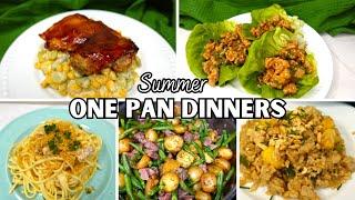 Summer One Pan Dinners | Quick and Easy!