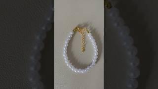 Handmade The Alice Pearl Bracelet #handmade #bracelet #pearl