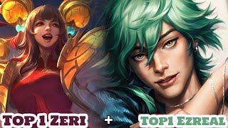 Wild Rift - Top1 Ezreal +  Top 1 Zeri Gameplay challnger