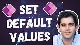 Set Default Values in Power Apps | Dropdown, Lookup, Choice, Date | SharePoint