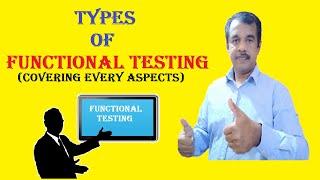 Types of Functional Testing | TestingShala | Tutorials | Software testing types | complete details