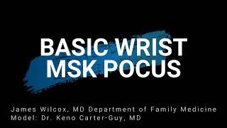 Basic Wrist Ultrasound