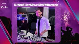 DJ NenZ Live at @kissfmromaniaofficial - Kiss Kiss in the mix DJ Yaang & @olixinthemix  31.01.2024