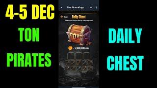 Ton Pirate Kings Daily Chest keys 4 - 5 December | pirate kings daily combo