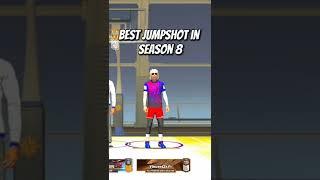 The BEST JUMPSHOT in SEASON 8 2K22‼️ #2k22 #nba2k22 #shorts