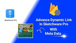 Advance firebase dynamic link in sketchware Pro || Dynamic link