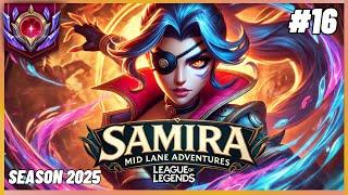 Samira Mid Lane Adventures 16: SMASHING Akali & HIGH KILLS vs Veigar - Patch 25.05 Ranked