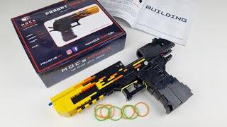 LEGO Desert Eagle - Blaze [Blowback Rubberband Gun] Reworked